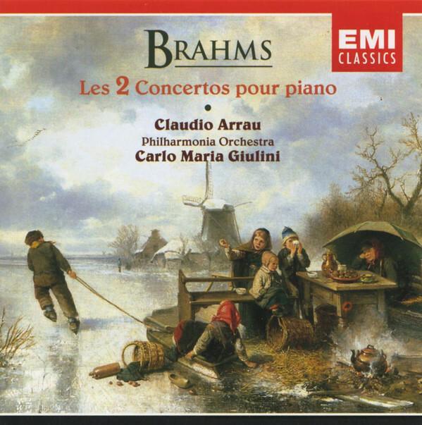 Brahms* / Claudio Arrau, Philharmonia Orchestra, Carlo Maria Giulini - Les 2 Concertos Pour Piano Très bon état -  reconditionné disponible sur Label Emmaüs